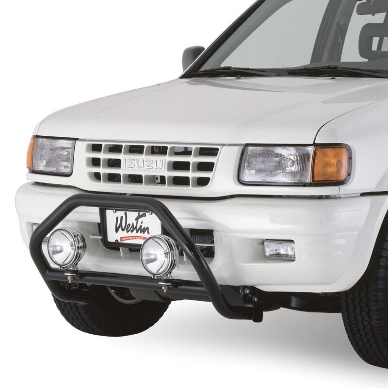 Westin Safari Light Bar Universal (11.5in mounting depth) - Black Bull Bars Westin