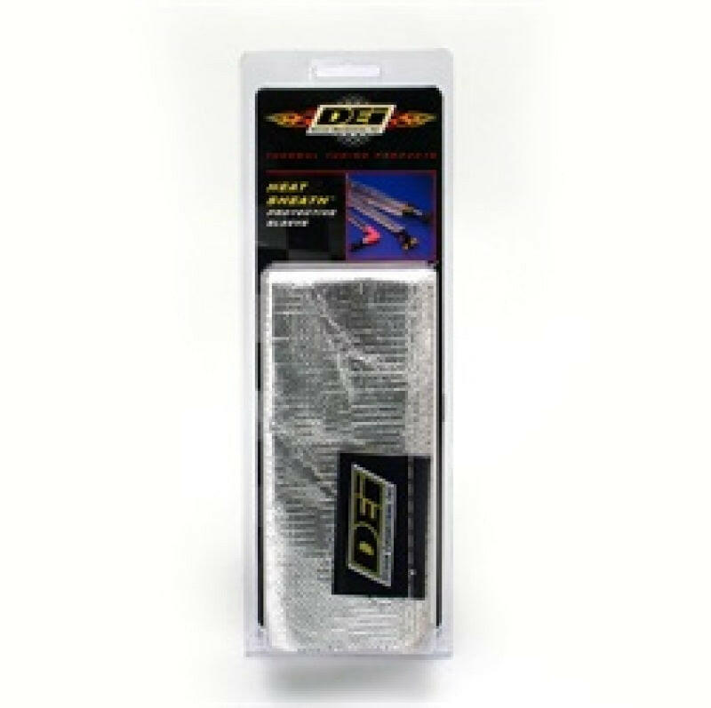 DEI Heat Sheath 1-1/4in I.D. x 3ft - Aluminized Sleeving - Sewn Edge Thermal Sleeves DEI