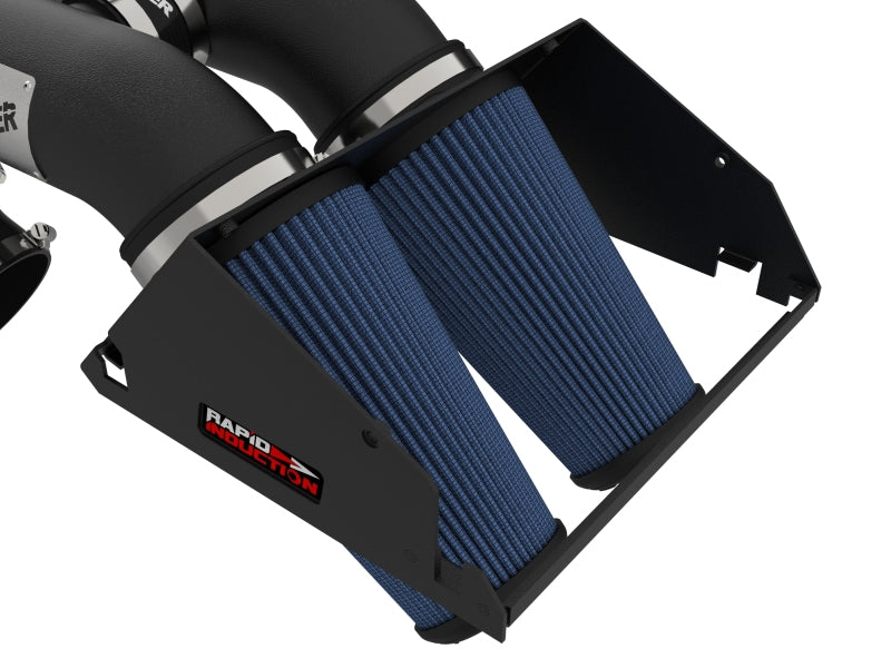 aFe Rapid Induction Pro 5R Cold Air Intake System 21-22 Ford F-150 Raptor V6-3.5L (tt) Cold Air Intakes aFe