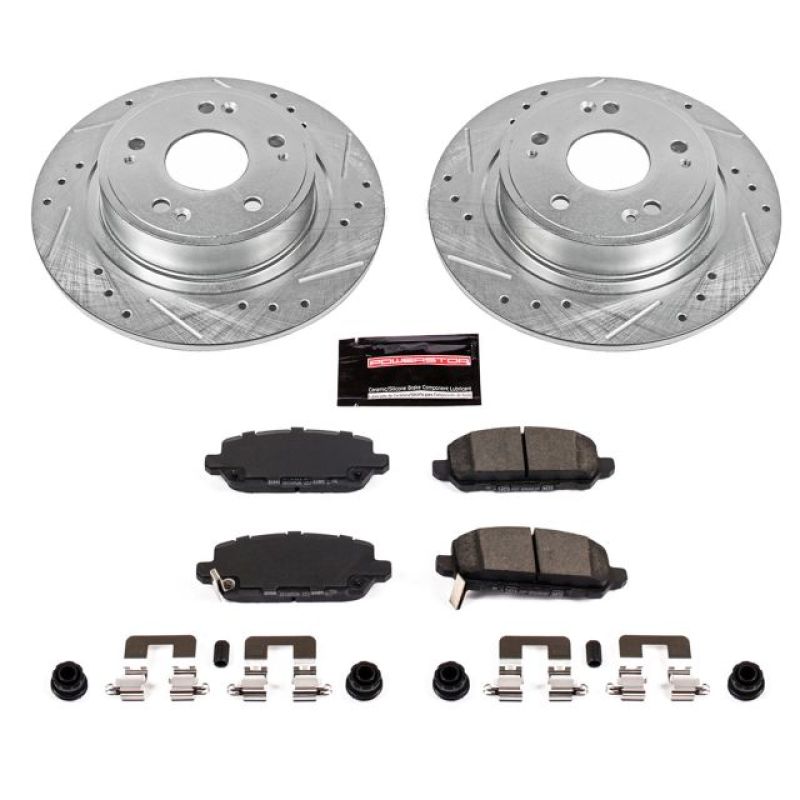 Power Stop 16-18 Honda HR-V Rear Z23 Evolution Sport Brake Kit Brake Kits - Performance D&S PowerStop