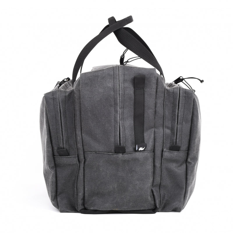 Go Rhino XVenture Gear Bag - Large (13x14x22in. Closed) 12oz Waxed Canvas - Black Cargo Boxes & Bags Go Rhino