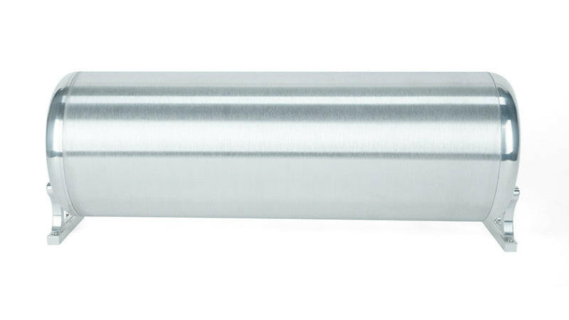 Air Lift 18in FLO Tank w/ Viair 444c Black Compressor (Incl. Fittings & Tank Mounting Hardware) Air Tanks Air Lift