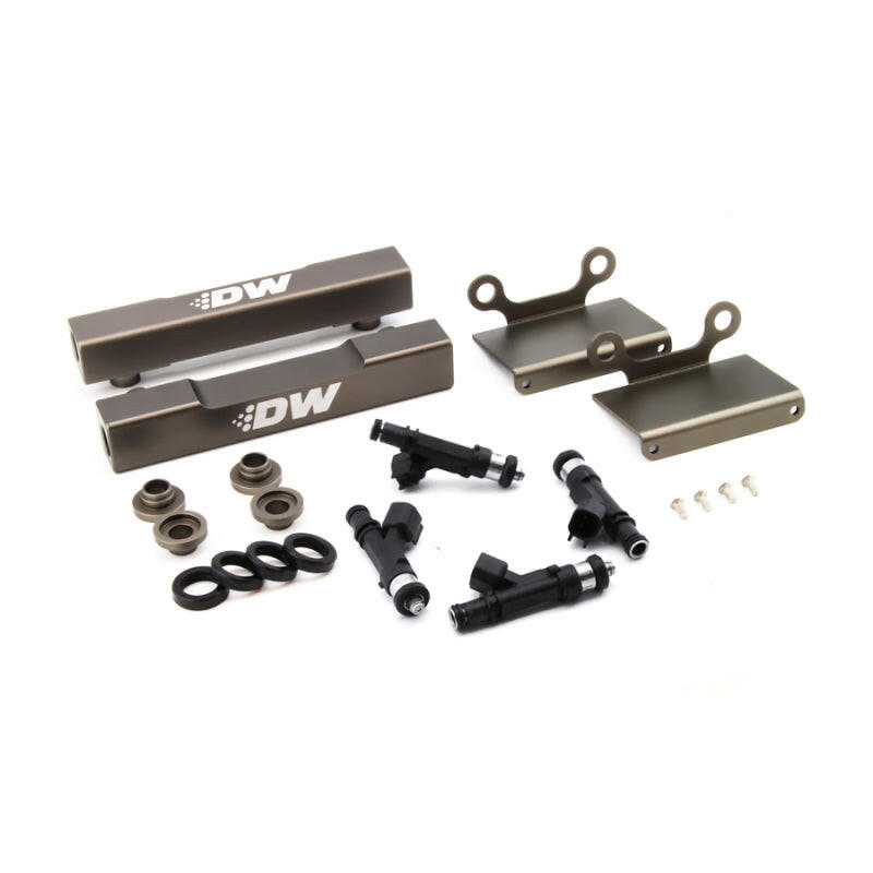 DeatschWerks 04-06 Subaru STI/LGT Side Feed to Top Feed Fuel Rail Conv Kit w/ 1000cc Injectors Fuel Rails DeatschWerks