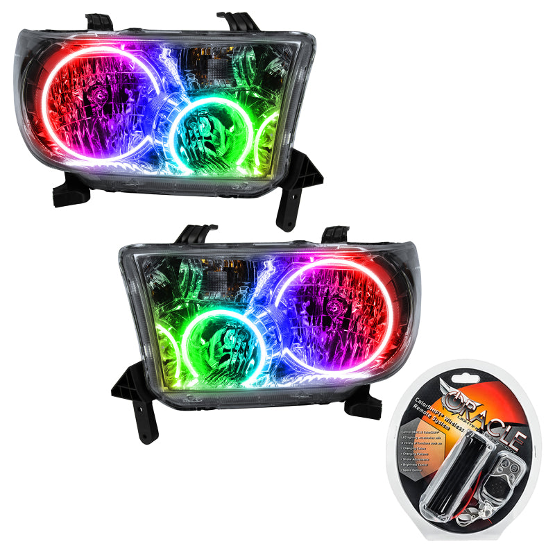 Oracle 08-16 Toyota Sequoia SMD HL - ColorSHIFT Headlights ORACLE Lighting