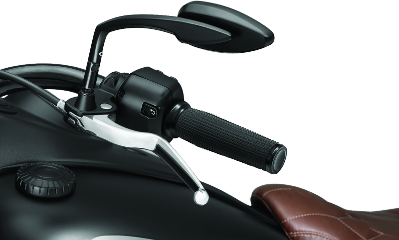 Kuryakyn Thresher Grips 18-Up Indian Models Black Bolts Kuryakyn