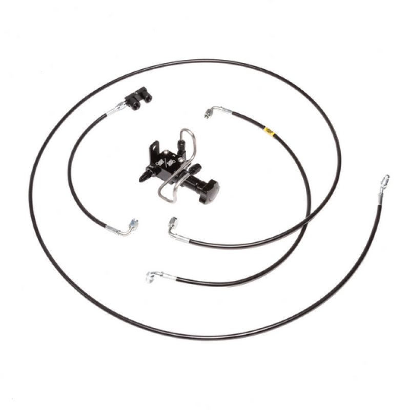 Chase Bays 00-06 BMW 3-Series E46 Single Piston Brake Booster Delete Brake Line Relocation Brake Line Kits Chase Bays