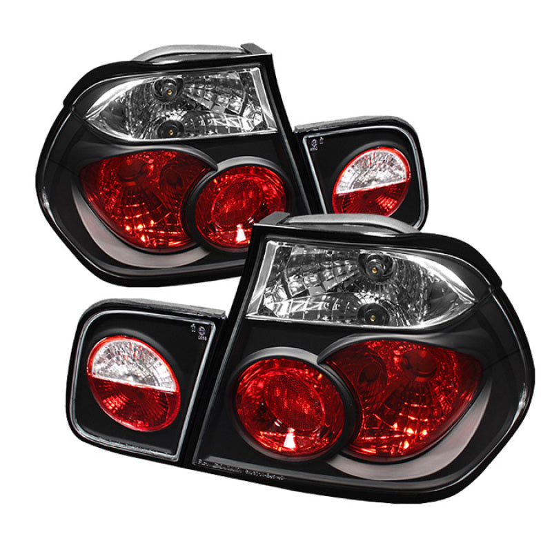 Spyder BMW E46 3-Series 99-01 4Dr Euro Style Tail Lights- Black ALT-YD-BE4699-4D-BK Tail Lights SPYDER