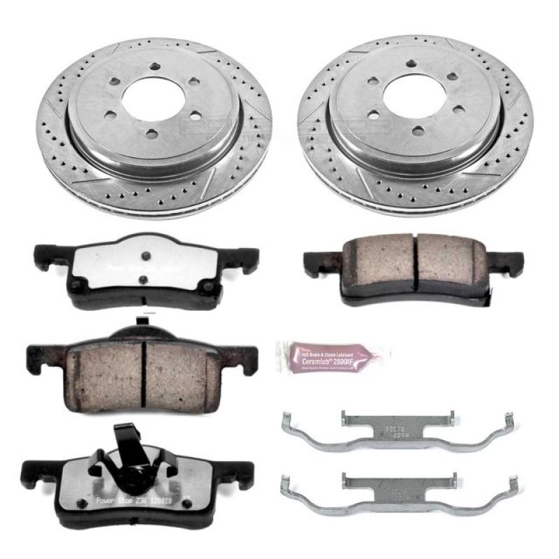 Power Stop 02-06 Ford Expedition Rear Z36 Truck & Tow Brake Kit Brake Kits - Performance D&S PowerStop