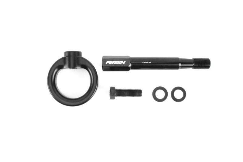 PERRIN 22-25 Toyota GR86 Tow Hook Kit (Front) - Black Tow Hooks Perrin Performance