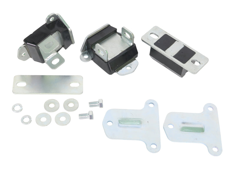 Whiteline 1963-1982 Chevrolet Corvette Complete Engine and Transmission Mount Set Engine Mounts Whiteline