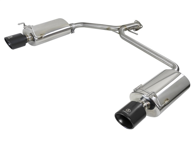 aFe Takeda 2.25-1.75in 304 SS Axle-Back Exhaust w/ Black Tips 13-17 Honda Accord Sport Sedan I4-2.4L Axle Back aFe
