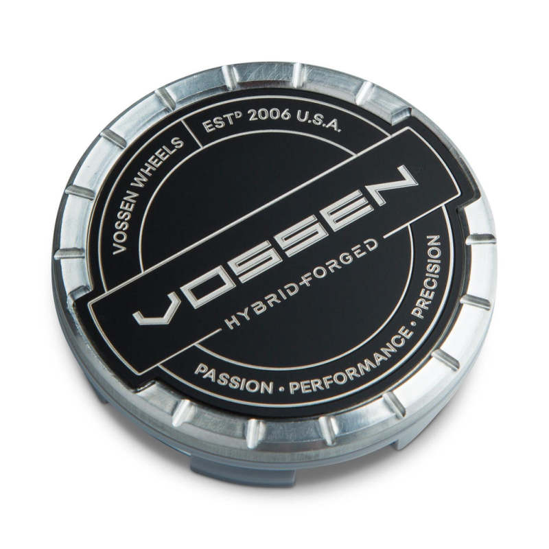 Vossen Billet Sport Cap - Small - Hybrid Forged - Gloss Clear Wheel Center Caps Vossen