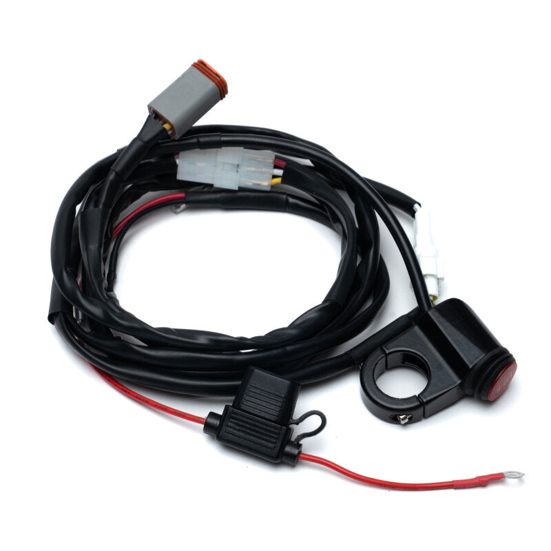 Baja Designs Squadron 2.0 Harness Wiring Harness & Switch / Off-Road Bikes 4-Pin Deutsch (Universal) Light Accessories and Wiring Baja Designs
