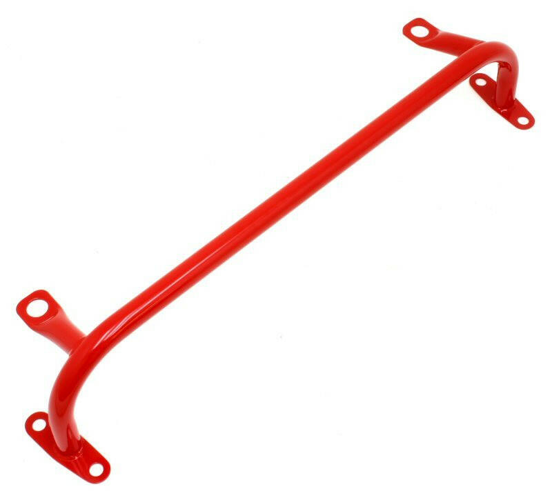 BMR 05-14 S197 Mustang Radiator Support w/o Sway Bar Mount - Red Radiator Stays BMR Suspension