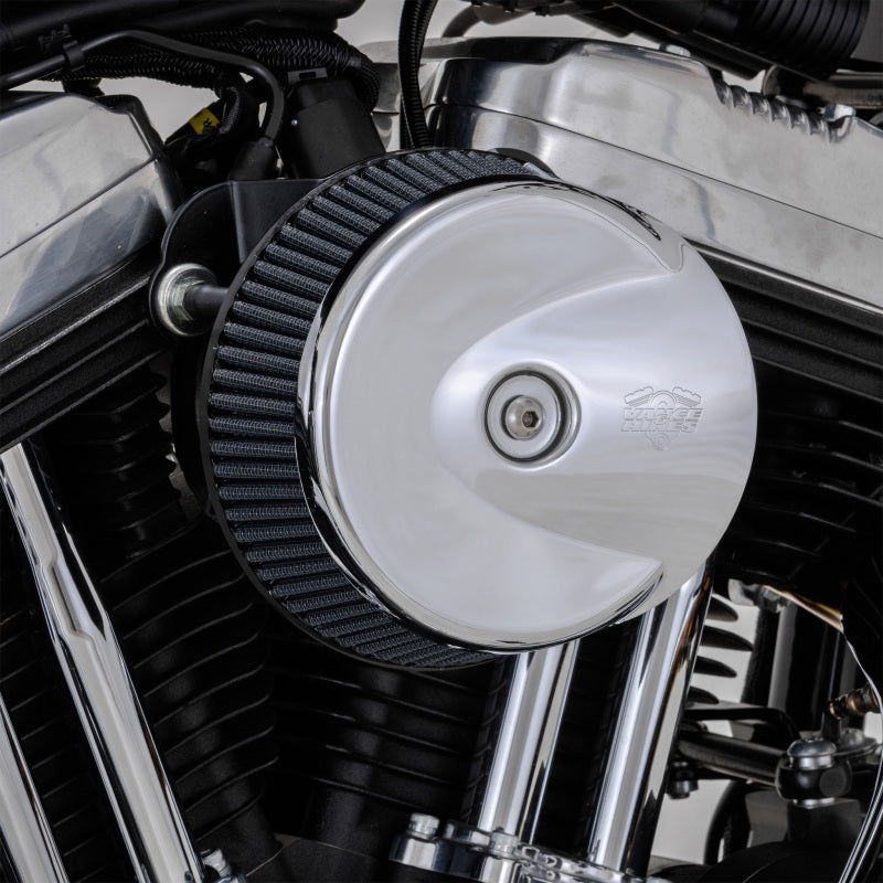 Vance & Hines HD Sportster 91-20 Stingray Intake Black Short Ram Air Intakes Vance and Hines