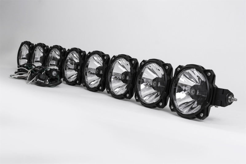 KC HiLiTES Universal 50in. Pro6 Gravity LED 8-Light 160w Combo Beam Light Bar (No Mount) Light Bars & Cubes KC HiLiTES