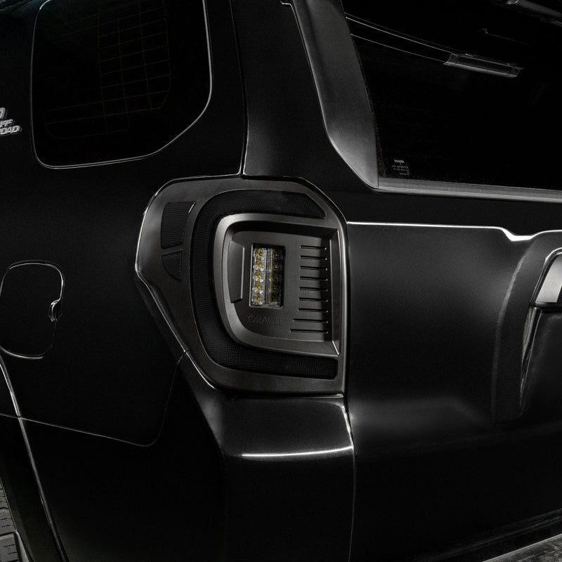 Oracle 14-23 Toyota 4Runner Black Series Lensless Flush Style LED Tail Lights - Tinted Tail Lights ORACLE Lighting
