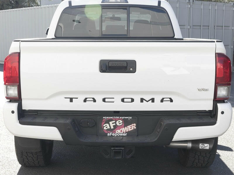 aFe MACH Force-Xp 2-1/2in 304 SS Cat-Back Exhaust w/Black Tips 2016+ Toyota Tacoma L4-2.7L / V6-3.5L Catback aFe