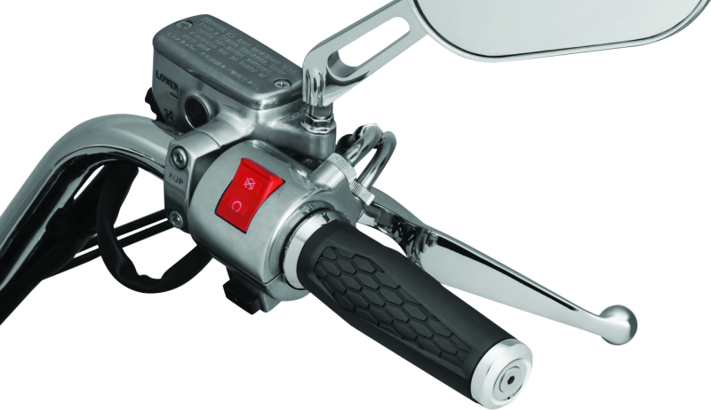 Kuryakyn Hex Grips 1inch Universal Chrome Bolts Kuryakyn