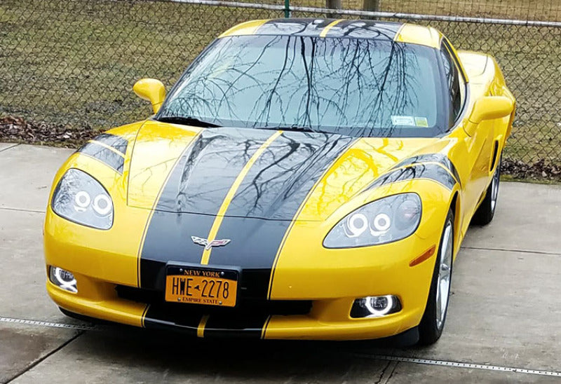 Diode Dynamics Halo Lights LED 70mm - Red Four Bulbs Diode Dynamics