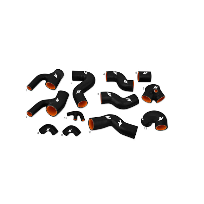 Mishimoto 97-02 Audi S4 Turbo Black Silicone Hose Kit Hoses Mishimoto