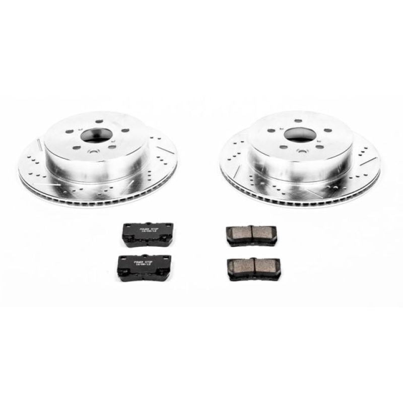 Power Stop 2006 Lexus GS300 Rear Z23 Evolution Sport Brake Kit Brake Kits - Performance D&S PowerStop