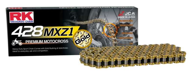 RK Chain GB428MXZ1-128L - Gold Chains RK Chain