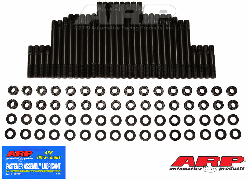 ARP Mark V, w/Edelbrock heads, hex head stud kit Head Stud & Bolt Kits ARP
