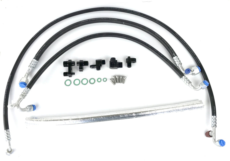 Fleece Performance 13-16 Dodge 6.7L Cummins 2nd Gen Swap Kit A/C Line Reroute Kit Coolant Bypass Kits Fleece Performance