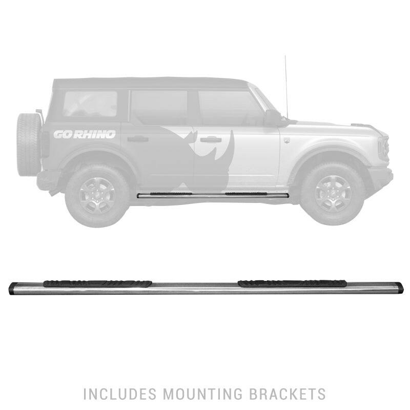 Go Rhino 5in OE Xtreme Low Profile SideSteps - SS - 71in Side Steps Go Rhino