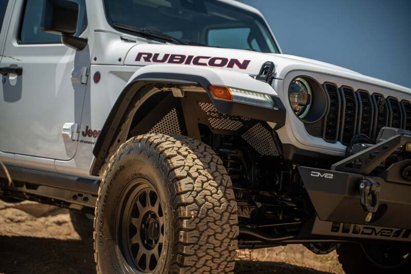 DV8 Offroad 2018+ Jeep Wrangler JL/Gladiator JT Front Inner Fenders Wheel Well Liners DV8 Offroad