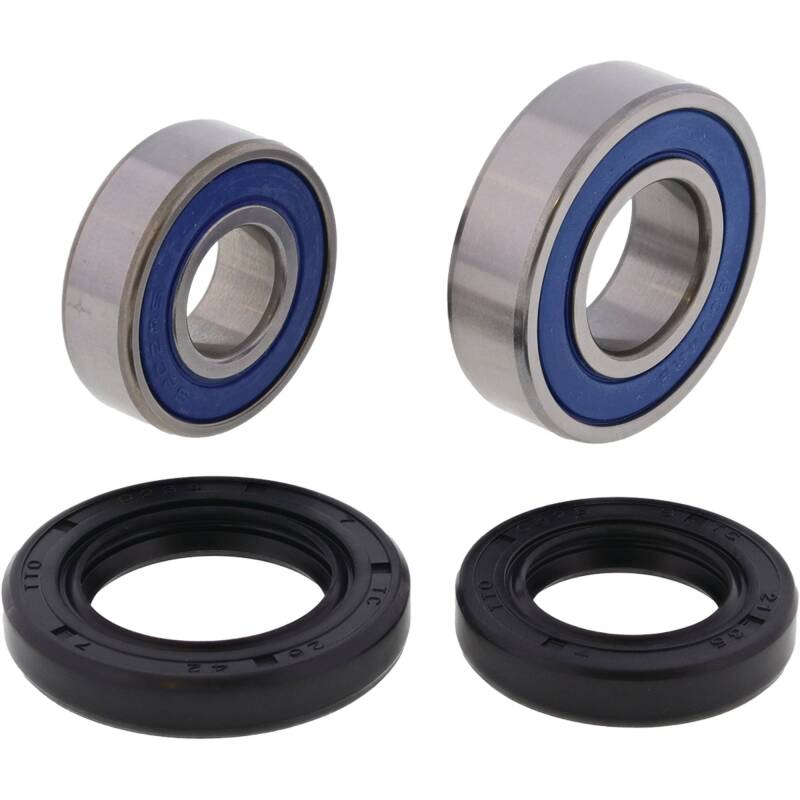 All Balls Racing 11-13 Yamaha YFM125 Raptor Wheel Bearing Kit Front Wheel Bearings All Balls Racing
