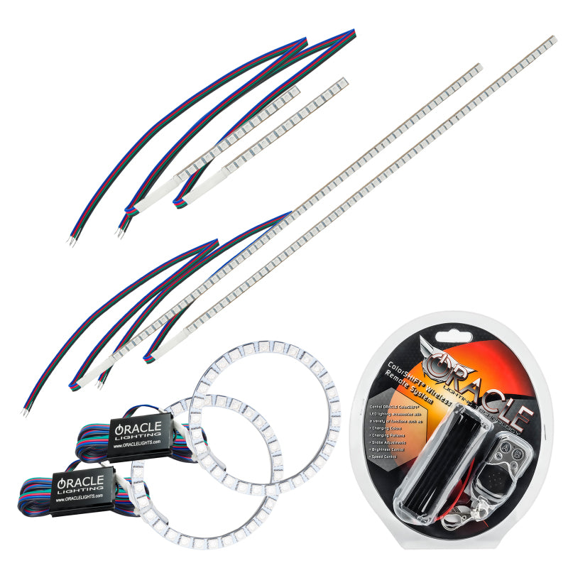 Oracle 16-18 Honda Pilot DRL Upgrade w/ Halo Kit - ColorSHIFT Headlights ORACLE Lighting