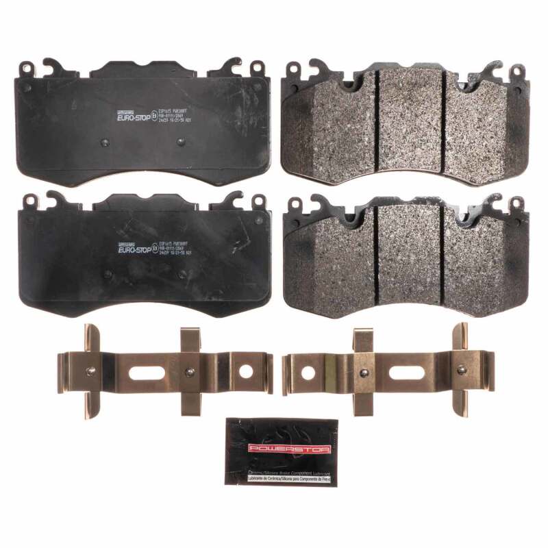 Power Stop 10-19 Land Rover Range Rover Sport Euro-Stop ECE-R90 Front Brake Pads Brake Pads - OE PowerStop