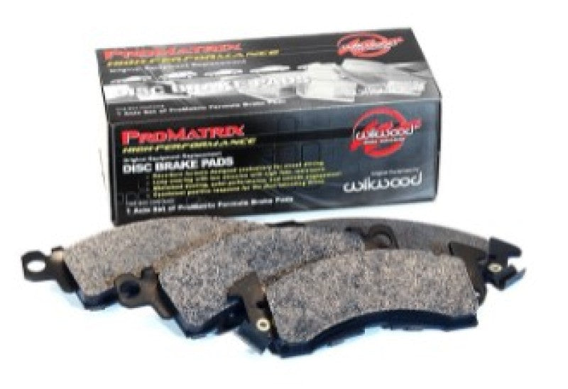 Wilwood Pad Set Promatrix D833 Brake Pads - Performance Wilwood