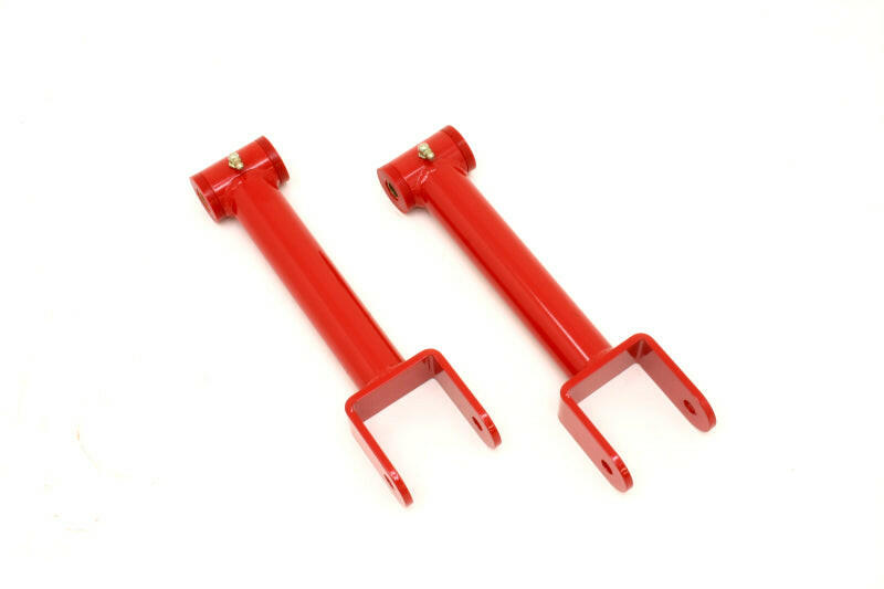 BMR 91-96 B-Body Non-Adj. Upper Control Arms STD. Length (Polyurethane) - Red Control Arms BMR Suspension
