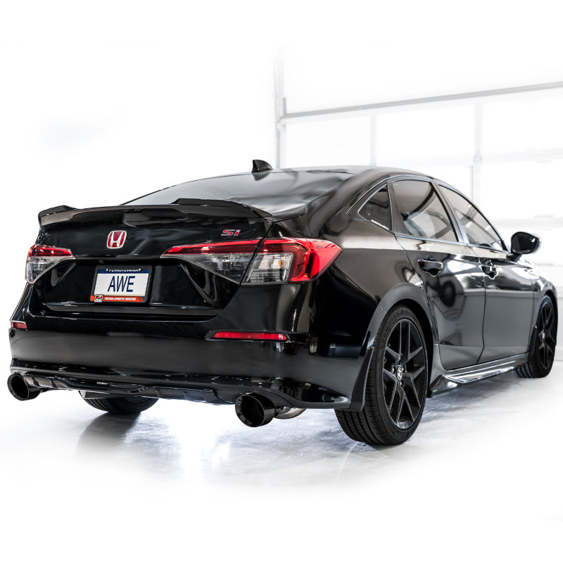 AWE Tuning 22+ Honda Civic Si/Acura Integra Touring Edition Catback Exhaust - Dual Diamond Black Tip Catback AWE Tuning
