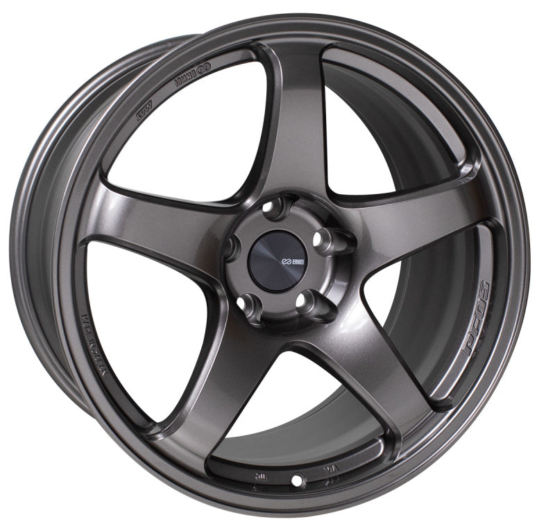 Enkei PF05 18x8 5x114.3 45mm Offset 75mm Bore Dark Silver Wheel Wheels - Cast Enkei
