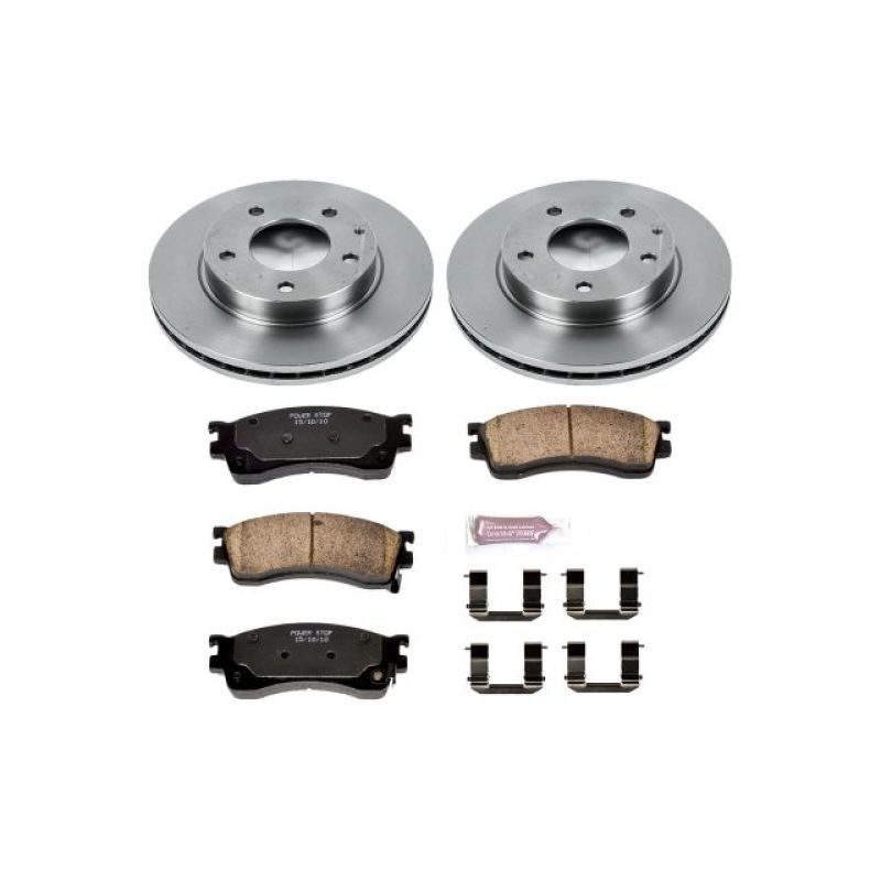 Power Stop 01-03 Mazda Protege Front Autospecialty Brake Kit Brake Kits - OE PowerStop
