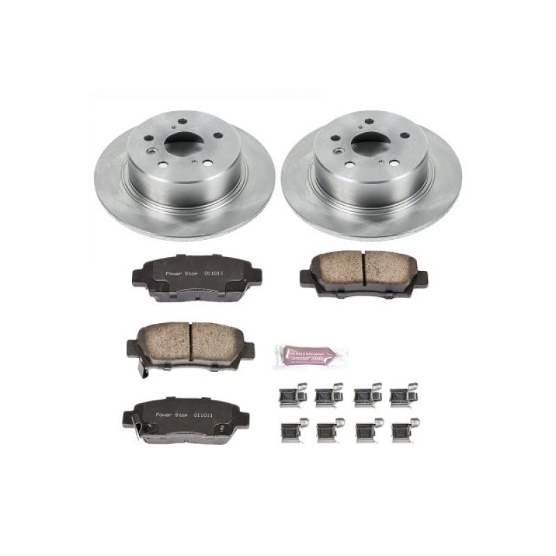 Power Stop 95-99 Toyota Avalon Rear Autospecialty Brake Kit Brake Kits - OE PowerStop