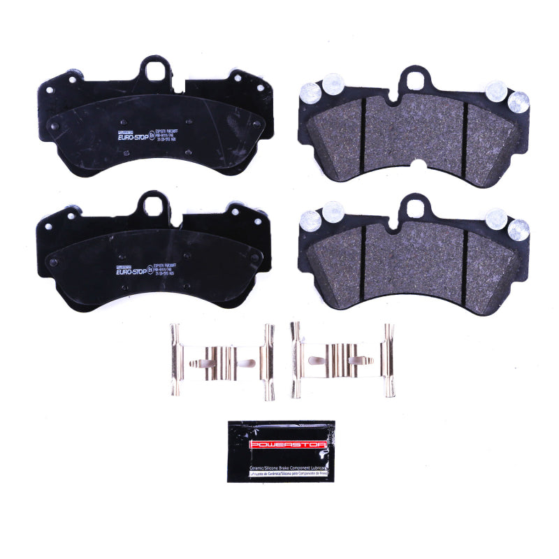 Power Stop 04-07 Volkswagen Touareg Euro-Stop ECE-R90 Front Brake Pads Brake Pads - OE PowerStop