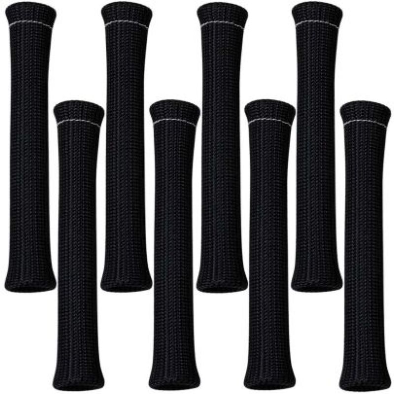 Moroso High Temperature Spark Plug Boot Protectors - Black (8 Pack) Spark Plugs Moroso