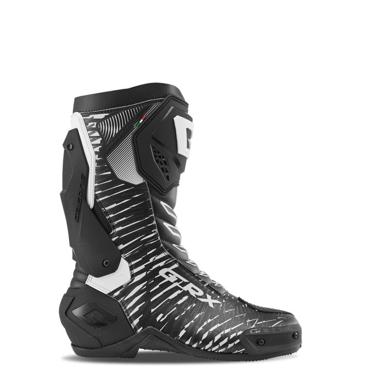 Gaerne G.RX Boot Black/White Size - 12 Motorcycle Boots Gaerne