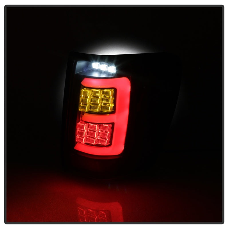 Spyder 99-04 Jeep Grand Cherokee - Light Bar Led Tail Lights - Black - ALT-YD-JGC99V3-BK Tail Lights SPYDER