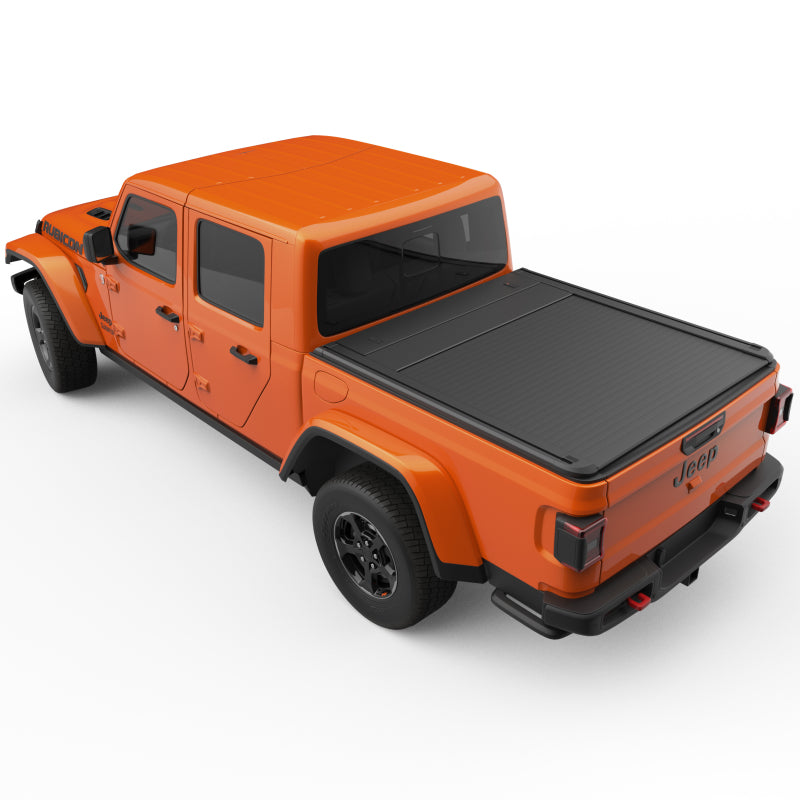 EGR 20-23 Jeep Gladiator Sport Overland Rubicon Sport S Retractable Bed Cover Bed Covers - Folding EGR