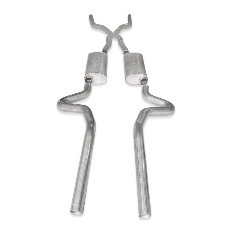 Stainless Works Chevy Chevelle LS1 Hot Rod 1968-72 Exhaust 3in Stainless Turbo Mufflers Catback Stainless Works