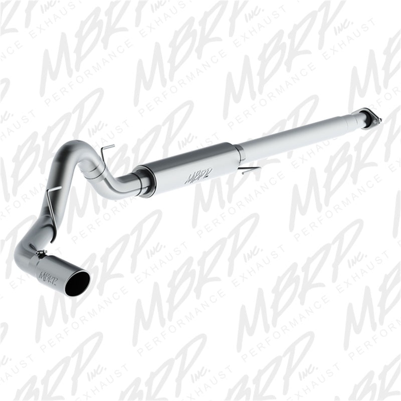 MBRP 2015 Ford F-150 2.7L / 3.5L EcoBoost 4in Cat Back Single Side Alum Exhaust System Catback MBRP