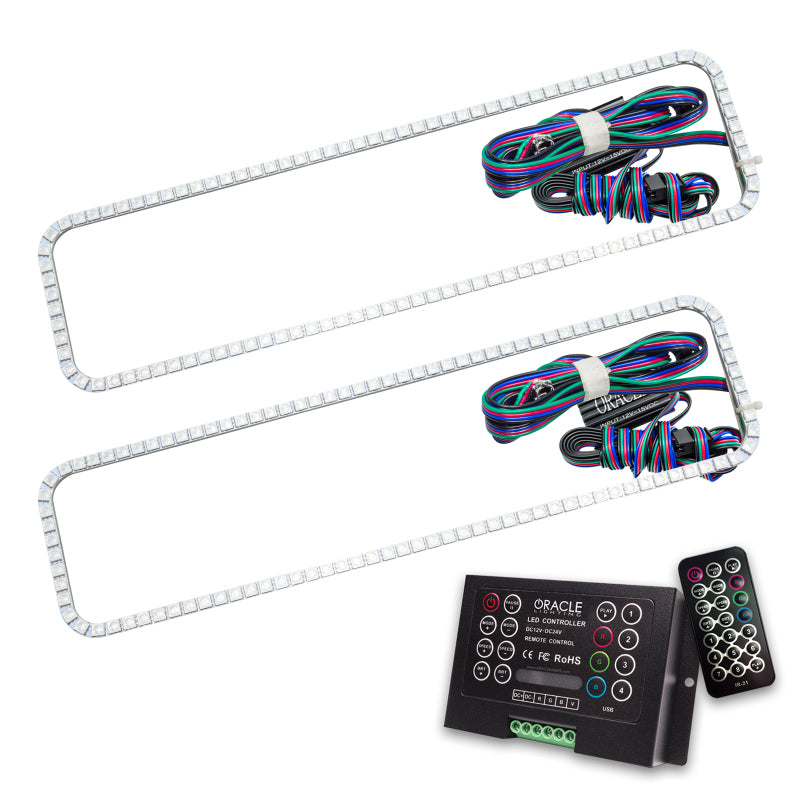 Oracle Chevrolet CK 87-99 Halo Kit - ColorSHIFT w/ 2.0 Controller Headlights ORACLE Lighting