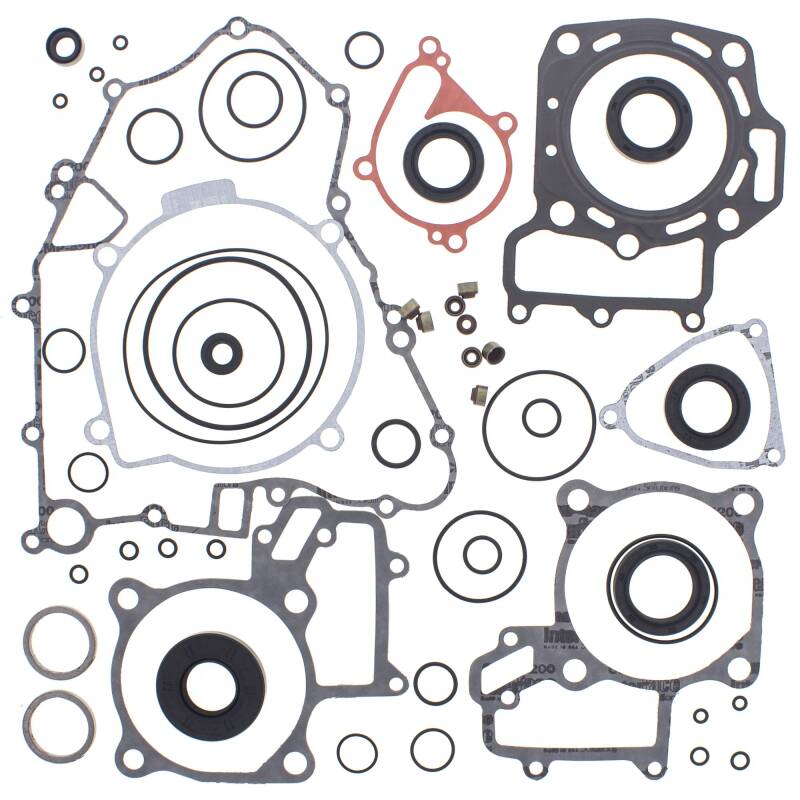 Vertex Gaskets 06-13 Kawasaki KVF650 I Brute Force Complete Gasket Kit w/ Oil Seals Engine Hardware Vertex Pistons