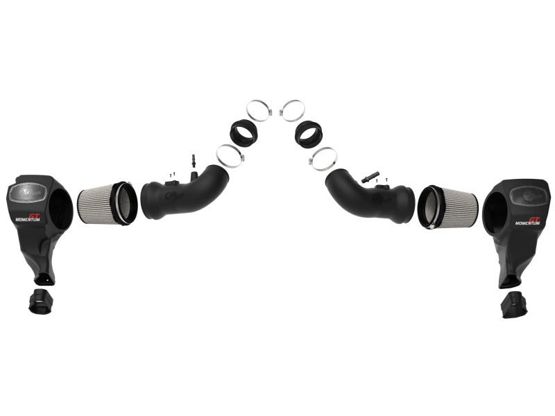 aFe 24-25 Ford Mustang GT V8 5.0L Momentum GT Cold Air Intake System w/ Pro DRY S Filter Cold Air Intakes aFe